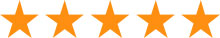 5 star rating image